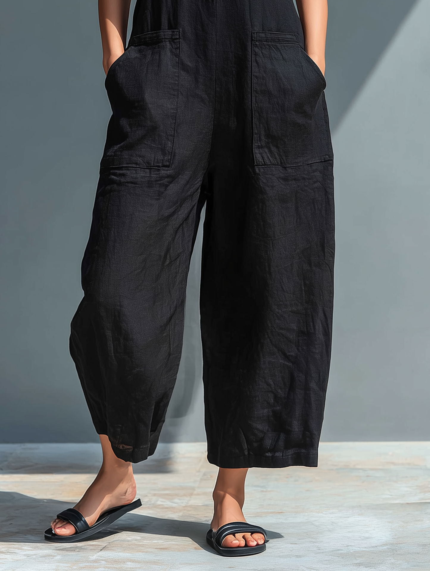 Anne | Combinaison en lin minimaliste