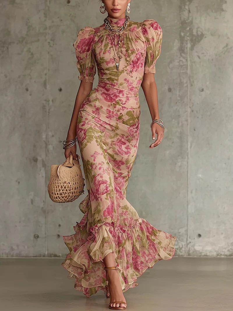 Fiora | Robe longue vintage