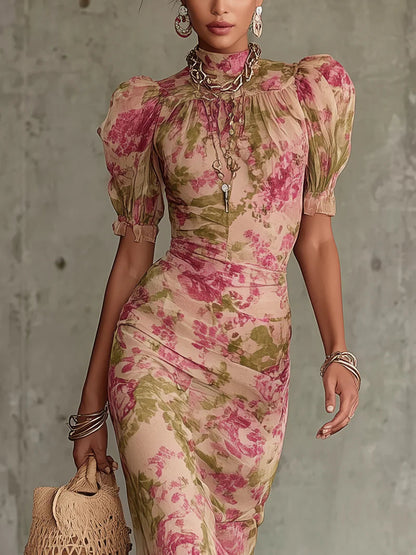 Fiora | Robe longue vintage