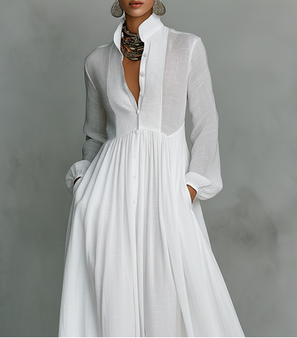 Anaïs - Maxi minimaliste avec patchwork